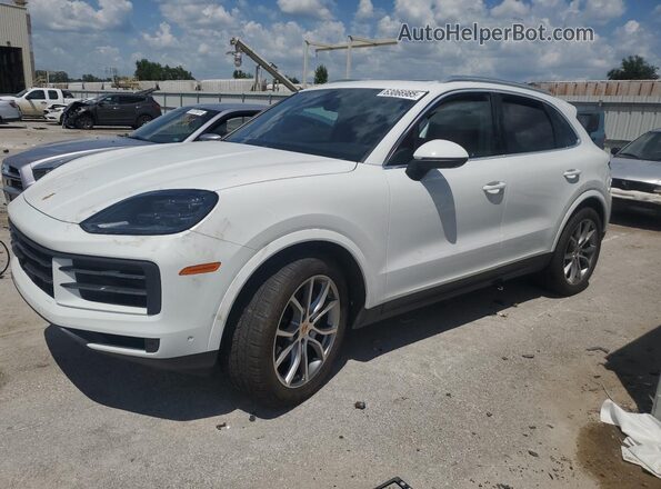 WP1AA2AY9RDA12217 2024 PORSCHE CAYENNE Белый Передняя левая четверть