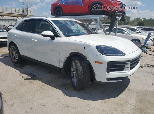 WP1AA2AY9RDA12217 2024 PORSCHE CAYENNE Белый Передняя правая четверть