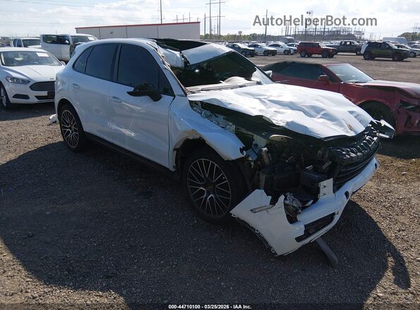 WP1AA2AYXKDA11549 2019 PORSCHE CAYENNE Белый Передняя правая четверть