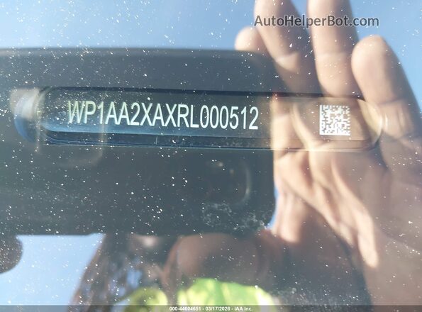 WP1AA2XAXRL000512 2024 PORSCHE MACAN Gray Vista del compartimento del motor