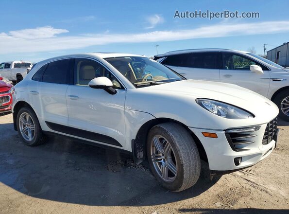 WP1AB2A50HLB20183 2017 PORSCHE MACAN Белый Передняя правая четверть