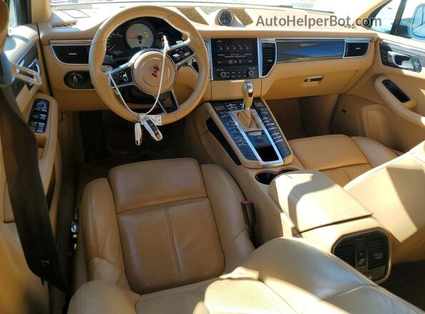 WP1AB2A50HLB20183 2017 PORSCHE MACAN Белый Вид панели приборов