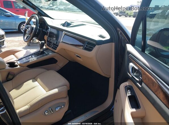 WP1AB2A50MLB33364 2021 PORSCHE MACAN Burgundy Вид салону спереду
