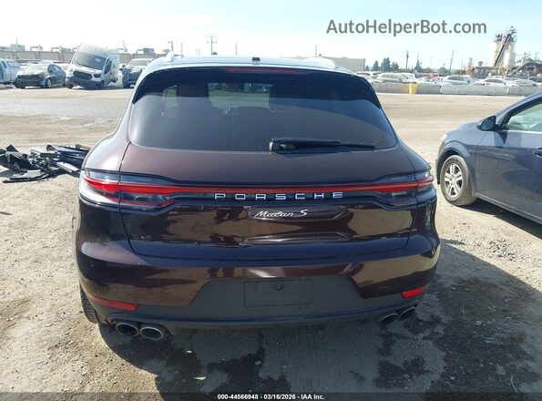WP1AB2A50MLB33364 2021 PORSCHE MACAN Burgundy 