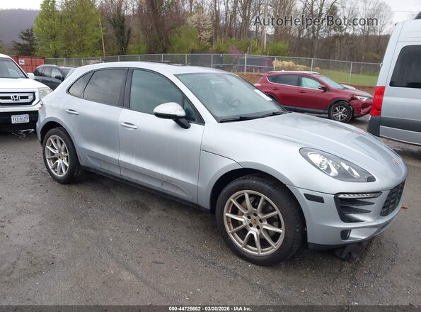 WP1AB2A52GLB56178 2016 PORSCHE MACAN Серебряный Передняя правая четверть