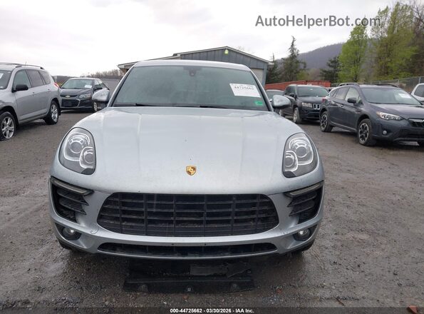 WP1AB2A52GLB56178 2016 PORSCHE MACAN Серебряный Вид задней части салона