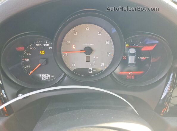 WP1AB2A53LLB36421 2020 PORSCHE MACAN Серый Вид щитка приборов