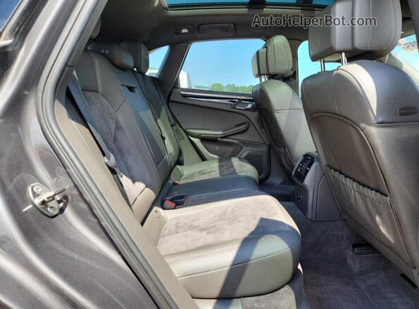 WP1AB2A55GLB56742 2016 PORSCHE MACAN Серый Вид задней части салона