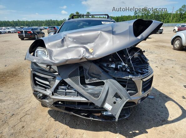 WP1AB2A55GLB56742 2016 PORSCHE MACAN Серый Вид спереди