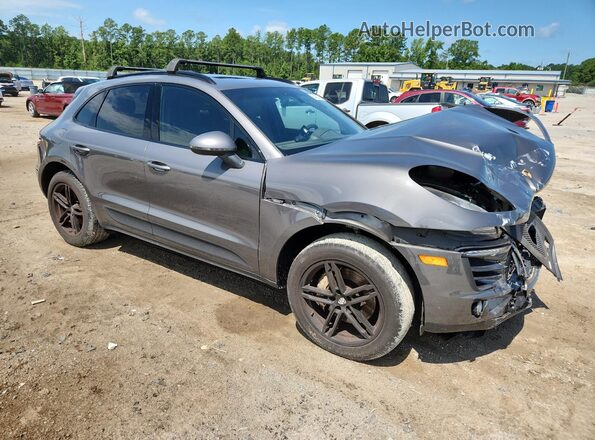 WP1AB2A55GLB56742 2016 PORSCHE MACAN Серый Передняя правая четверть