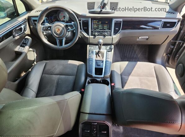 WP1AB2A55GLB56742 2016 PORSCHE MACAN Серый Вид панели приборов