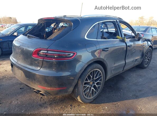 WP1AB2A55HLB12421 2017 PORSCHE MACAN Серый Задняя правая четверть