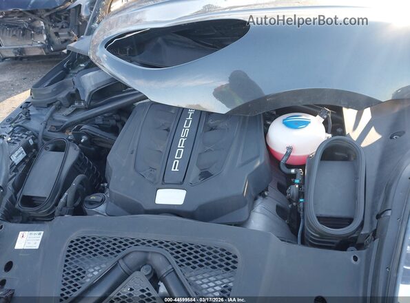 WP1AB2A55HLB12421 2017 PORSCHE MACAN Серый Вид сзади