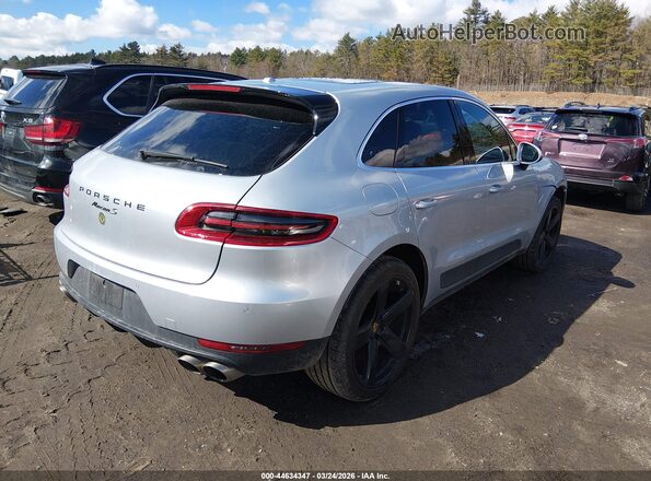 WP1AB2A55HLB15481 2017 PORSCHE MACAN Белый Задняя правая четверть