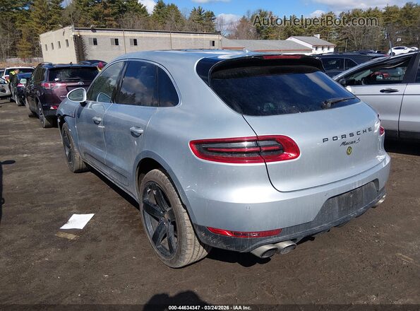 WP1AB2A55HLB15481 2017 PORSCHE MACAN Белый Задняя левая четверть