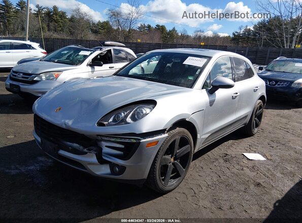 WP1AB2A55HLB15481 2017 PORSCHE MACAN Белый Передняя левая четверть