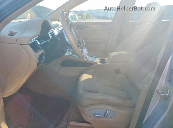WP1AB2A56GLB42042 2016 PORSCHE MACAN Серебряный Вид панели приборов