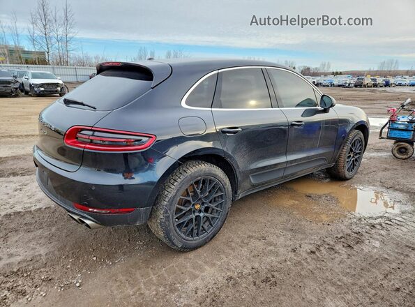 WP1AB2A57GLB50165 2016 PORSCHE MACAN Черный Задняя правая четверть