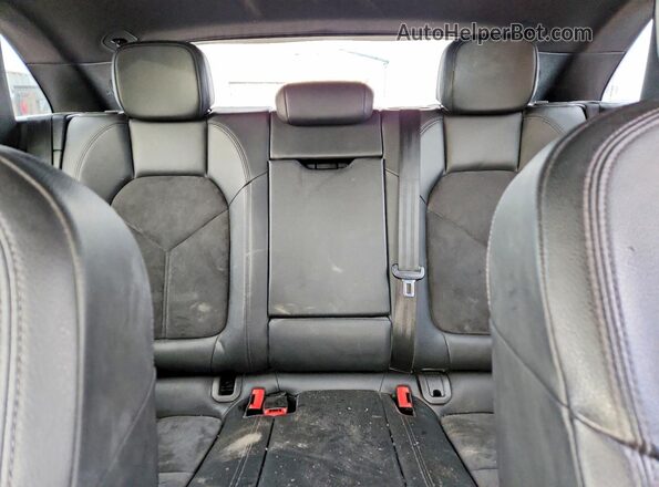 WP1AB2A57GLB50165 2016 PORSCHE MACAN Черный Вид задних сидений