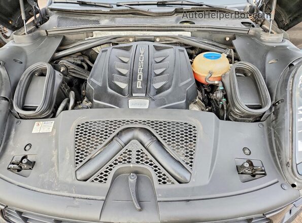 WP1AB2A57GLB50165 2016 PORSCHE MACAN Черный Вид подкапотного пространства