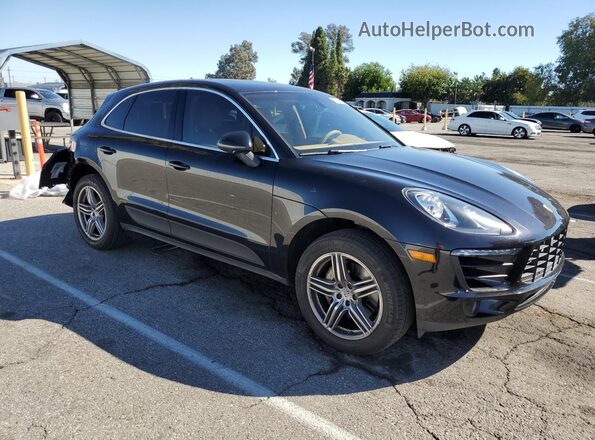 WP1AB2A57GLB50229 2016 PORSCHE MACAN Черный Передняя правая четверть