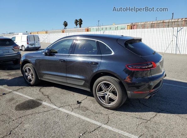 WP1AB2A57GLB50229 2016 PORSCHE MACAN Черный Задняя левая четверть