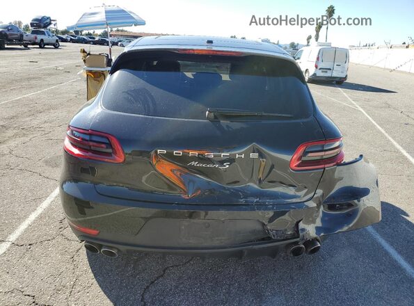 WP1AB2A57GLB50229 2016 PORSCHE MACAN Черный Вид сзади
