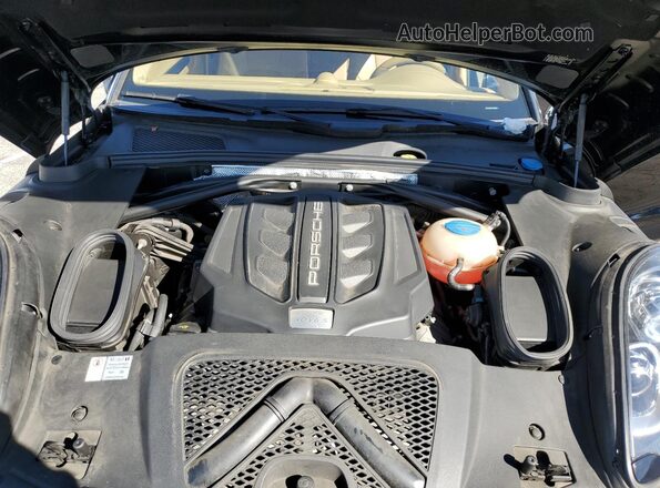 WP1AB2A57GLB50229 2016 PORSCHE MACAN Черный Вид подкапотного пространства