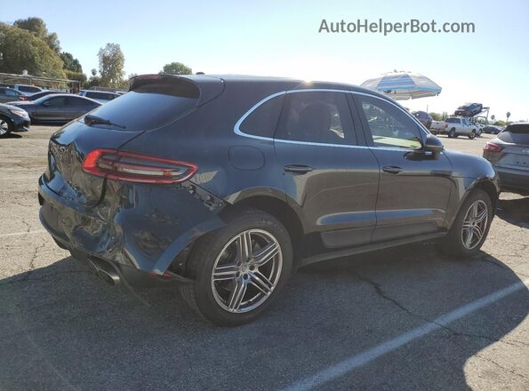 WP1AB2A57GLB50229 2016 PORSCHE MACAN Черный Задняя правая четверть