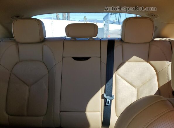 WP1AB2A57GLB50229 2016 PORSCHE MACAN Черный Вид задних сидений