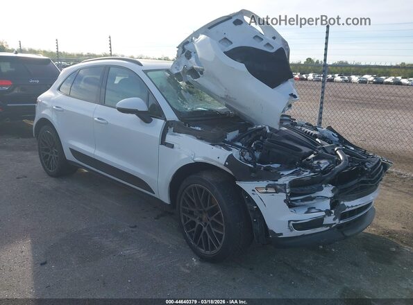 WP1AB2A58MLB34021 2021 PORSCHE MACAN Белый Передняя правая четверть