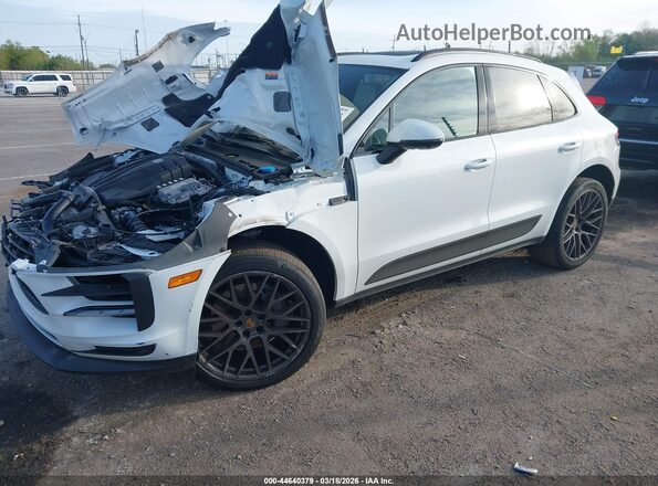WP1AB2A58MLB34021 2021 PORSCHE MACAN Белый Передняя левая четверть