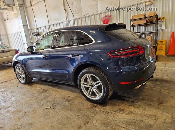 WP1AB2A59GLB55545 2016 PORSCHE MACAN Blue უკანა მარცხენა
