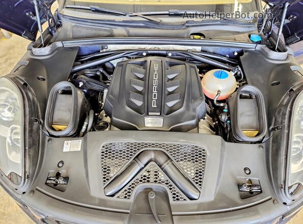 WP1AB2A59GLB55545 2016 PORSCHE MACAN Blue უკანა სალონის ხედი