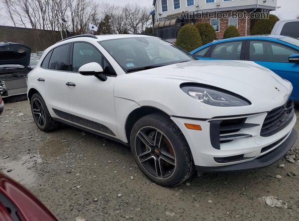 WP1AB2A59MLB37011 2021 PORSCHE MACAN Белый Передняя правая четверть