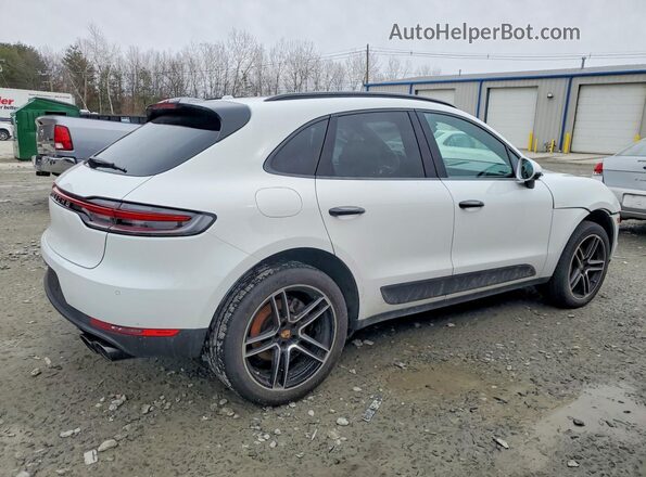 WP1AB2A59MLB37011 2021 PORSCHE MACAN Белый Задняя правая четверть
