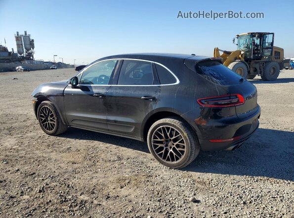 WP1AB2A5XJLB35294 2018 PORSCHE MACAN Черный Задняя левая четверть