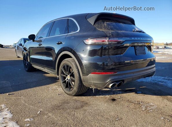 WP1AB2AY3KDA63697 2019 PORSCHE CAYENNE Черный Задняя левая четверть