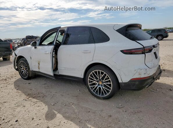 WP1AB2AY4KDA61778 2019 PORSCHE CAYENNE White Задня ліва чверть