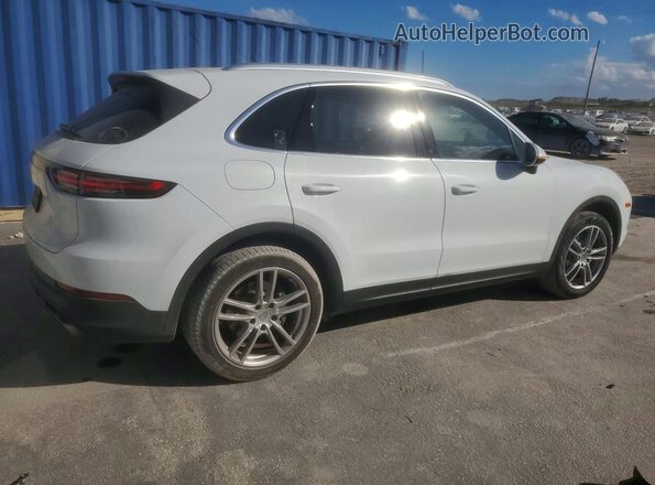 WP1AB2AY6KDA60812 2019 PORSCHE CAYENNE White Tył prawy