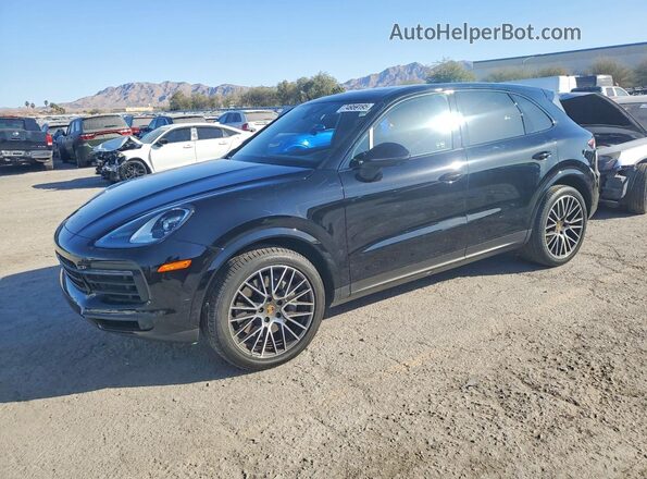 WP1AB2AYXMDA27248 2021 PORSCHE CAYENNE Черный Передняя левая четверть