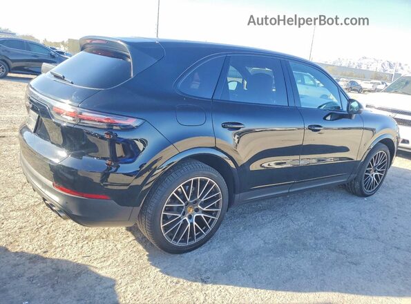 WP1AB2AYXMDA27248 2021 PORSCHE CAYENNE Черный Задняя правая четверть