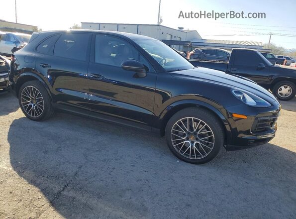 WP1AB2AYXMDA27248 2021 PORSCHE CAYENNE Черный Передняя правая четверть