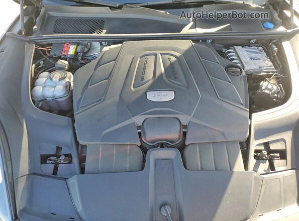WP1AB2AYXMDA27248 2021 PORSCHE CAYENNE Черный Вид подкапотного пространства