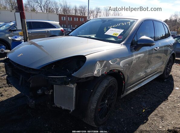 WP1AD2A26GLA80478 2016 PORSCHE CAYENNE Серый Передняя левая четверть