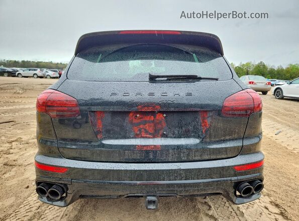 WP1AD2A27HLA81785 2017 PORSCHE CAYENNE Черный Вид сзади