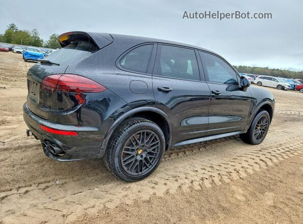 WP1AD2A27HLA81785 2017 PORSCHE CAYENNE Черный Задняя правая четверть