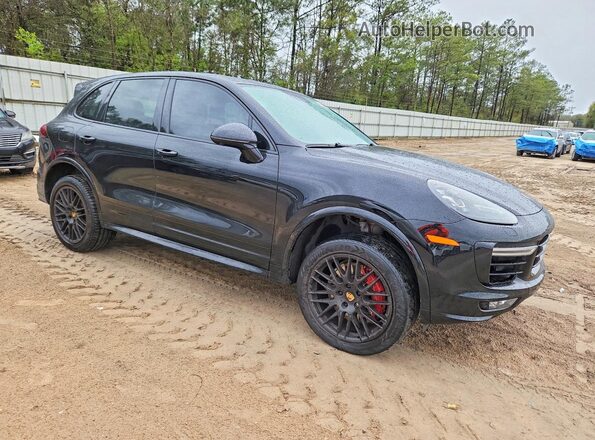 WP1AD2A27HLA81785 2017 PORSCHE CAYENNE Черный Передняя правая четверть