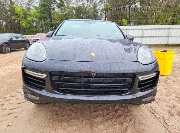WP1AD2A27HLA81785 2017 PORSCHE CAYENNE Черный Вид спереди
