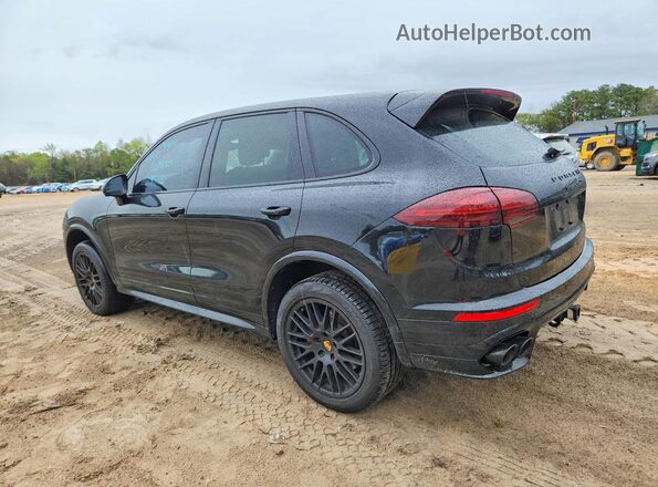 WP1AD2A27HLA81785 2017 PORSCHE CAYENNE Черный Задняя левая четверть